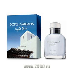 D&G Light Blue Living Stromboli Pour Homme от Dolce & Gabbana Туалетная вода 75 мл
