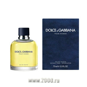 Dolce&Gabbana Pour Homme от Dolce & Gabbana Туалетная вода 40 мл