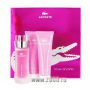 LACOSTE LOVE OF PINK набор (3пр) 