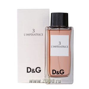 D&G 3 L`Imperatrice от Dolce & Gabbana