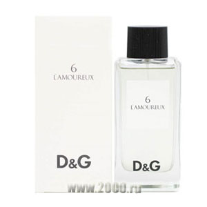 D&G 6 L`Amoureux от Dolce & Gabbana Туалетная вода 100 мл