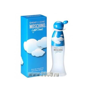 Cheap&Chic Light Clouds от Moschino - интернет магазин парфюмерии www.2000.ru